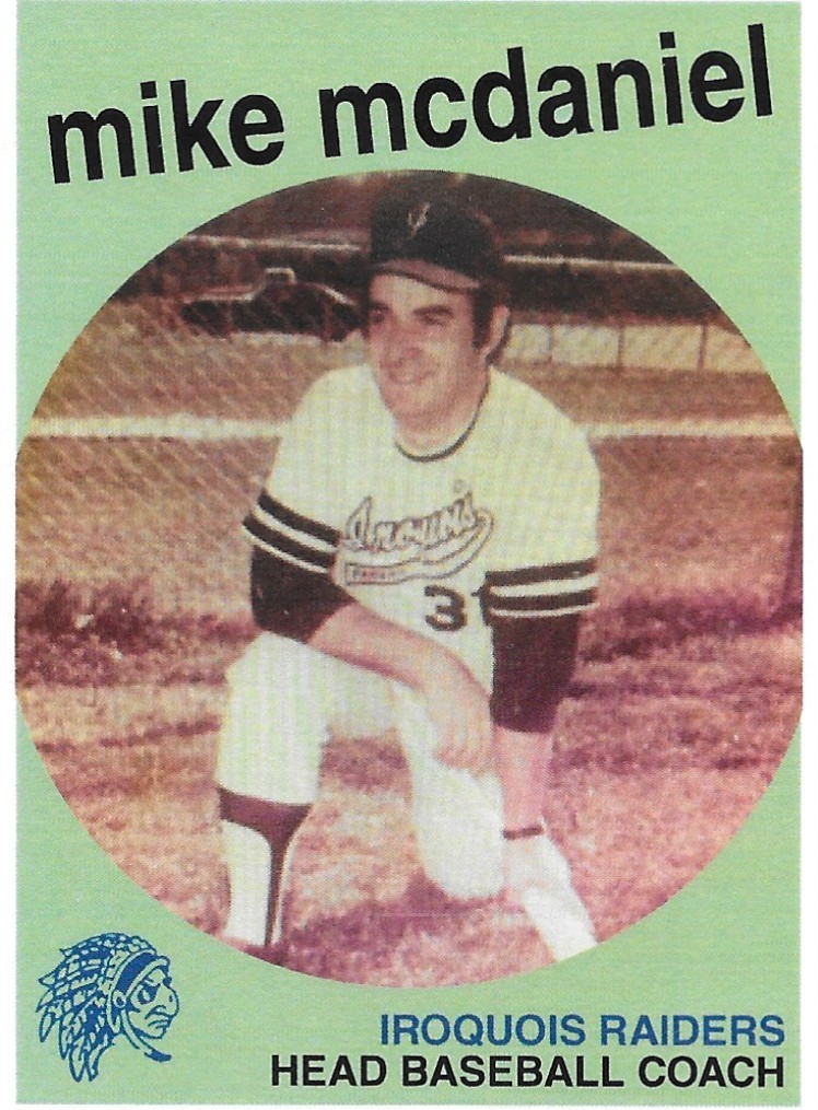 Mike McDaniel Baseball Card